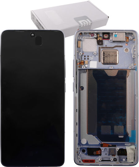 Xiaomi Οθόνη mit Touch-Mechanismus und Rahmen für Xiaomi Poco F7 Pro 5G (Blau)