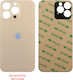 Капак За Батерия Iphone 13 Pro Max + 3m Стикер Златист Оригинален Service Pack