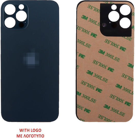 Iphone 12 Pro Battery Cover + 3m Sticker Blue 3p