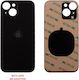 iPhone 15 Akkuabdeckung + 3m Sticker Schwarz 3p