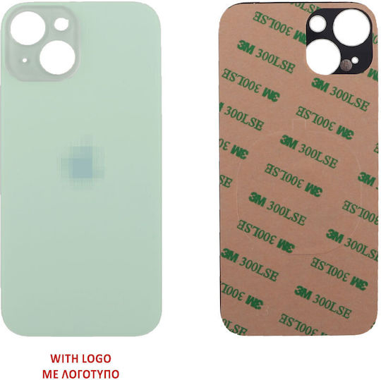 Iphone 15 Battery Cover + 3m Sticker Green 3p