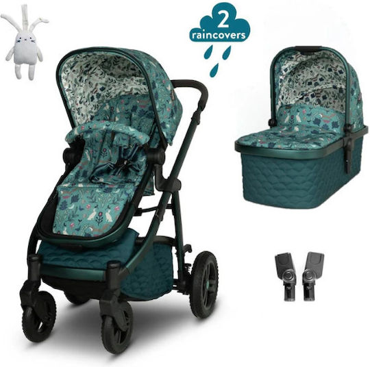 WOW 3 Adjustable 2 in 1 Baby Stroller Suitable for Newborn Green 11.9kg