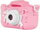 Full Hd Digital Camera Kids + Games Pink Unicorn
