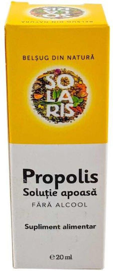 Soluție Apoasă De Propolis Fără Alcool 20ml Solaris