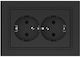 Harry Potter Power Socket Black 1pcs