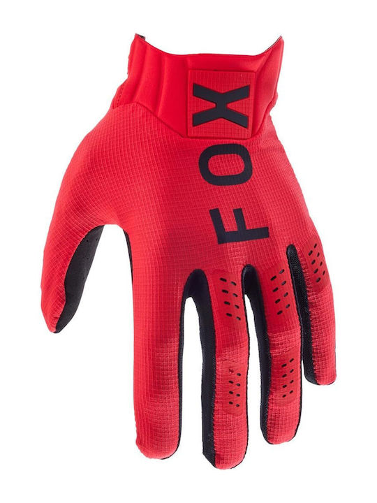 Fox Flexair Summer Men's Motocross Gloves Red