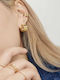 Earrings Hoops Gold Plated