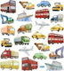 Dalprint Paper Stickers Transport 24pcs