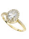 Goldjewels Ring with Stones made of Gold
