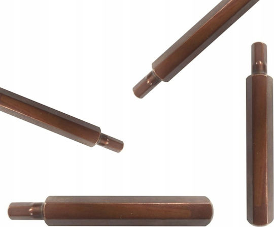 Forsage Μύτη 6-γωνική H6x10mm L-75mm