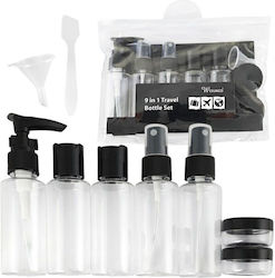 Set Accesorii Containere de Călătorie 9-in-1 Ks136cz Set Accesorii Containere de Călătorie 9-in-1 Ks136cz