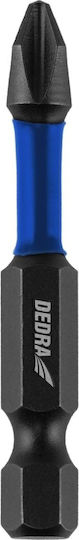 Dedra Винтовертни Битове Крушещи Phillips Ph3x50mm 2 Бройки Blister