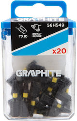 Tx10 Impact Bits 25 Mm 20 Pcs