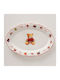 MSA Christmas Platter Porcelain Brown L31xW21.2xD2cm.