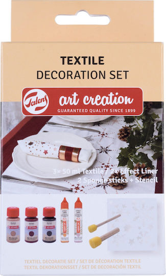 Artequipment Talens Art Creation Fabric Decoration Set