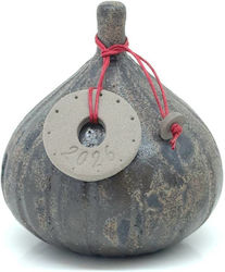 Treis Grammes Glücksbringer Braun Keramik 2026 7.5x9cm 1Stück