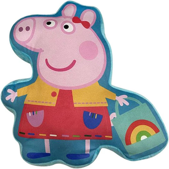 Peppa Pig Παιδικό Διακοσμητικό Μαξιλάρι Φ35εκ.