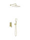 KFA Built-in Faucet Mixer for Shower Gold 5907571452878