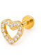 Nire Earring Gold Plated Titanium