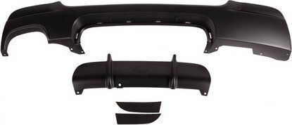 Mtuning Rear Diffuser Matt Black Bmw 3 E92 E93 2006-2013