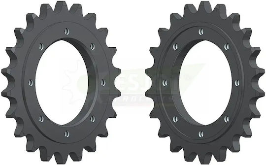 Esjot Front Steel Sprocket 525 Raw 22 Teeth 50-29031-22