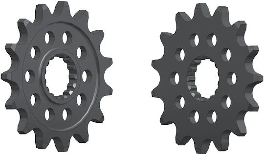 Esjot Front Steel Sprocket 520 Raw 15 Teeth 50-32197-15s