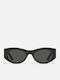 Quay Australia Damen Sonnenbrille mit Schwarz Kunststoff Gestell und Schwarz Linse 476753