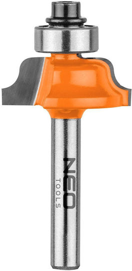 Shaped Router Bit Bearing Decorative Tct 25.7 X 9.7 Mm 6 Mm Shank