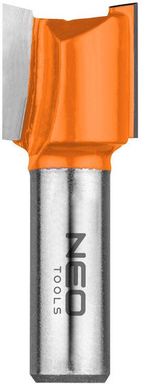 Two-Flute Finger Cutter TCT 20 x 19 mm 12 mm Shank