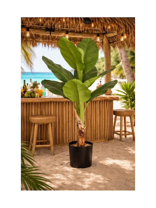 Plantă Artificială de Exterior Musa Înălțime 86cm