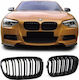 Double Front Sport Grille Gloss Black BMW 1 F20 F21 2011-2015