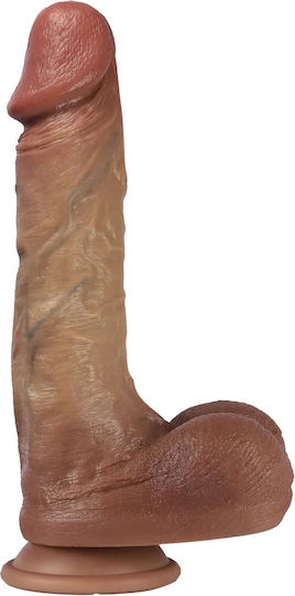 Hidden Desire Ρεαλιστικό Dildo με Όρχεις και Βεντούζα Flesh