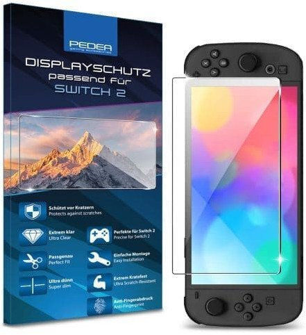 Pedea Screen Protector Nintendo Switch 2 2025 9h Protective Film