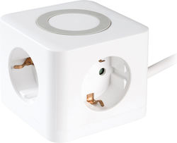 Vivanco PowerCube 3 Prize Cu Cablu 1.4m Vivanco PowerCube 3 Prize Cu Cablu 1.4m