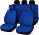 Car Cover Set 4pcs Polyester Blue
