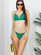 Set Bikini Push Up Πράσινο