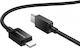 Borofone Geflochten USB-C zu Lightning Kabel 27W Schwarz 1m