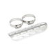 Perforated Motorcycle Exhaust Cap 9" Harley Davidson Chrome Universal Slotted Heat Shield Chrome