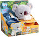 Top Bright Wooden Plush Interactive Baby Koala Wooden Chair 121200
