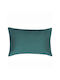 Kentia Aperry A Pillowcase Set Oxford Green - White 50x70cm.