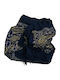 Women's Cashmere Scarf Navy Blue