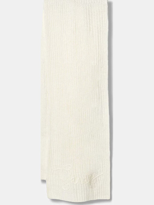 Guess Women's Knitted Scarf Ecru