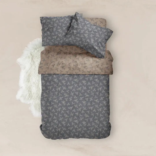 Borea Duvet Cover Cotton Single 160x240 Elite Multicolored