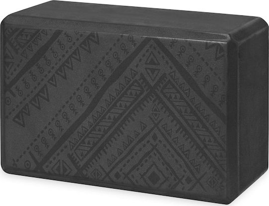 Gaiam Gaiam Navajo Black Yoga Block 63749
