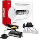 AMiO Car Parking System with Camera / Screen and 4 Sensors 22mm in Silver Color