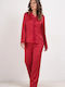 Bonatti Winter Damen Pyjama-Set Rot