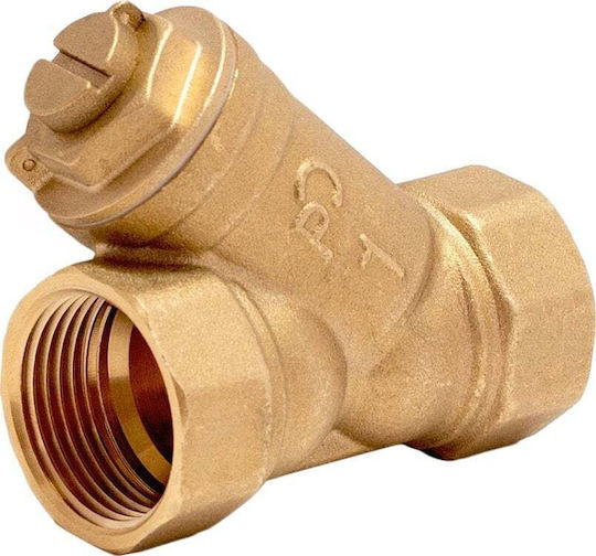 Inclined Filter Perfexim Pha-060m G1/2 Ww Pn25 Dn15 Cuzn Magnetic Insert
