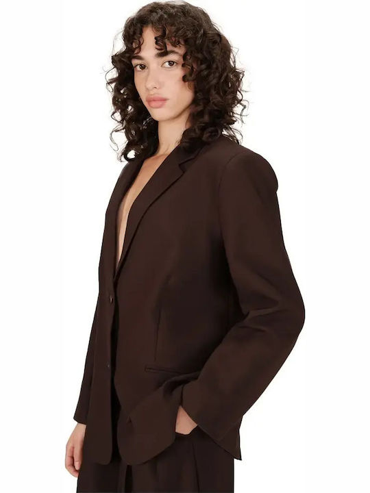 Grace & Mila Damen Blazer Chocolat