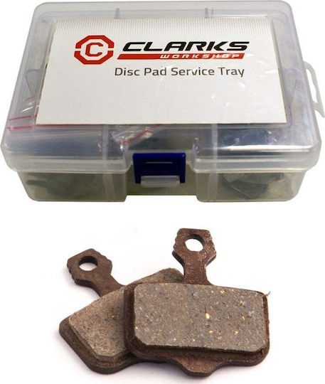 Clarks Спирачни Накладки За Велосипед Clark's Avid Elixir 1,3,5 Elixir Cr Elixir R Sram Xx X0 Elixir Db Органични Кутия 25 чифта