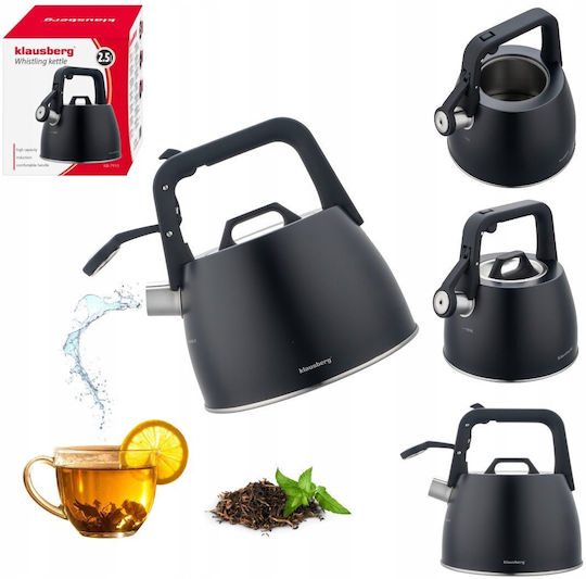 Klausberg Fierbător Inoxidabil Gri 2500ml